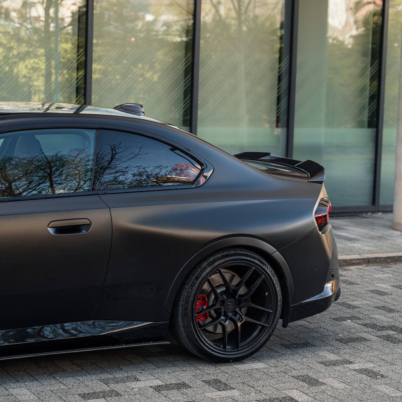 BMW M2 G87, 2 Series & M240i G42 Pre-preg Carbon Fibre ID-01 Rear Spoiler by TREVORA (2021+) - AUTOID® - Rear Spoilers - TREVORA