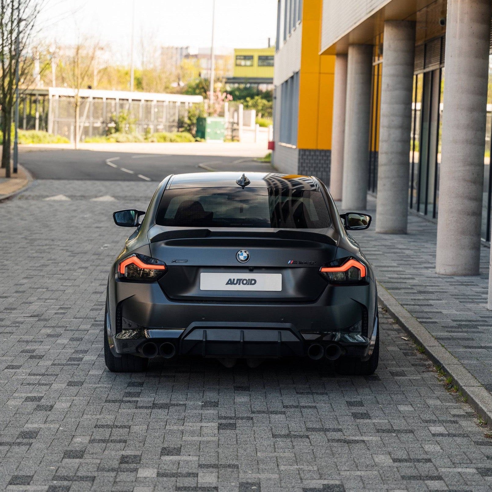 BMW M2 G87, 2 Series & M240i G42 Pre-preg Carbon Fibre ID-01 Rear Spoiler by TREVORA (2021+) - AUTOID® - Rear Spoilers - TREVORA