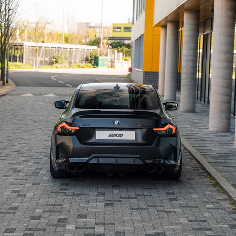 BMW M2 G87, 2 Series & M240i G42 Pre-preg Carbon Fibre ID-01 Rear Spoiler by TREVORA (2021+) - AUTOID® - Rear Spoilers - TREVORA