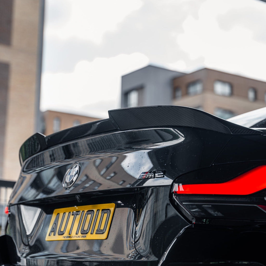 BMW M2 G87, 2 Series & M240i G42 Pre-preg Carbon Fibre ID-01 Rear Spoiler by TREVORA (2021+) - AUTOID® - Rear Spoilers - TREVORA