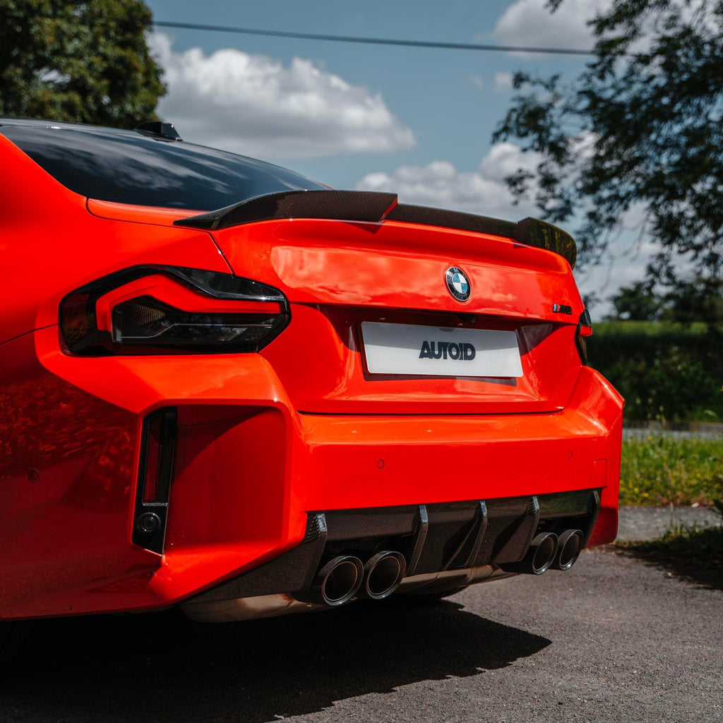 BMW M2 G87, 2 Series & M240i G42 Pre-preg Carbon Fibre ID-01 Rear Spoiler by TREVORA (2021+) - AUTOID® - Rear Spoilers - TREVORA