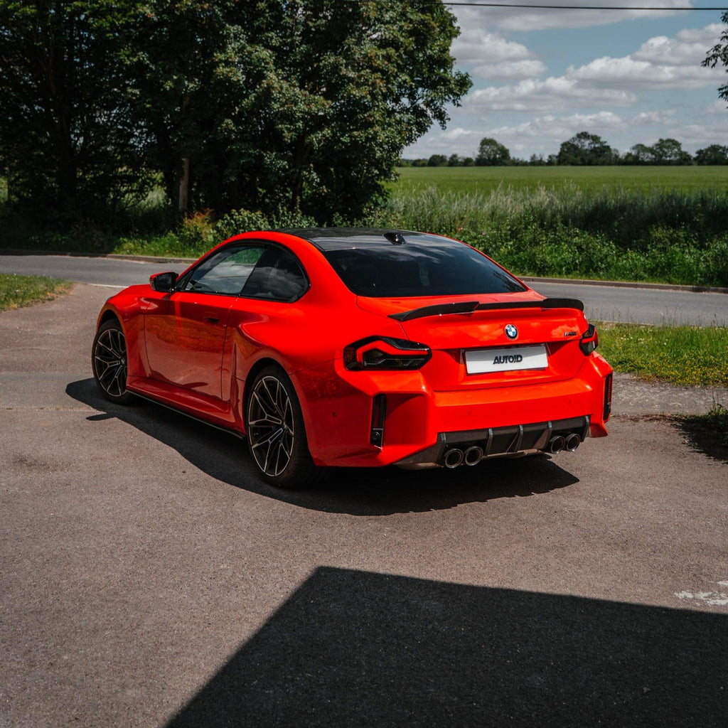 BMW M2 G87, 2 Series & M240i G42 Pre-preg Carbon Fibre ID-01 Rear Spoiler by TREVORA (2021+) - AUTOID® - Rear Spoilers - TREVORA