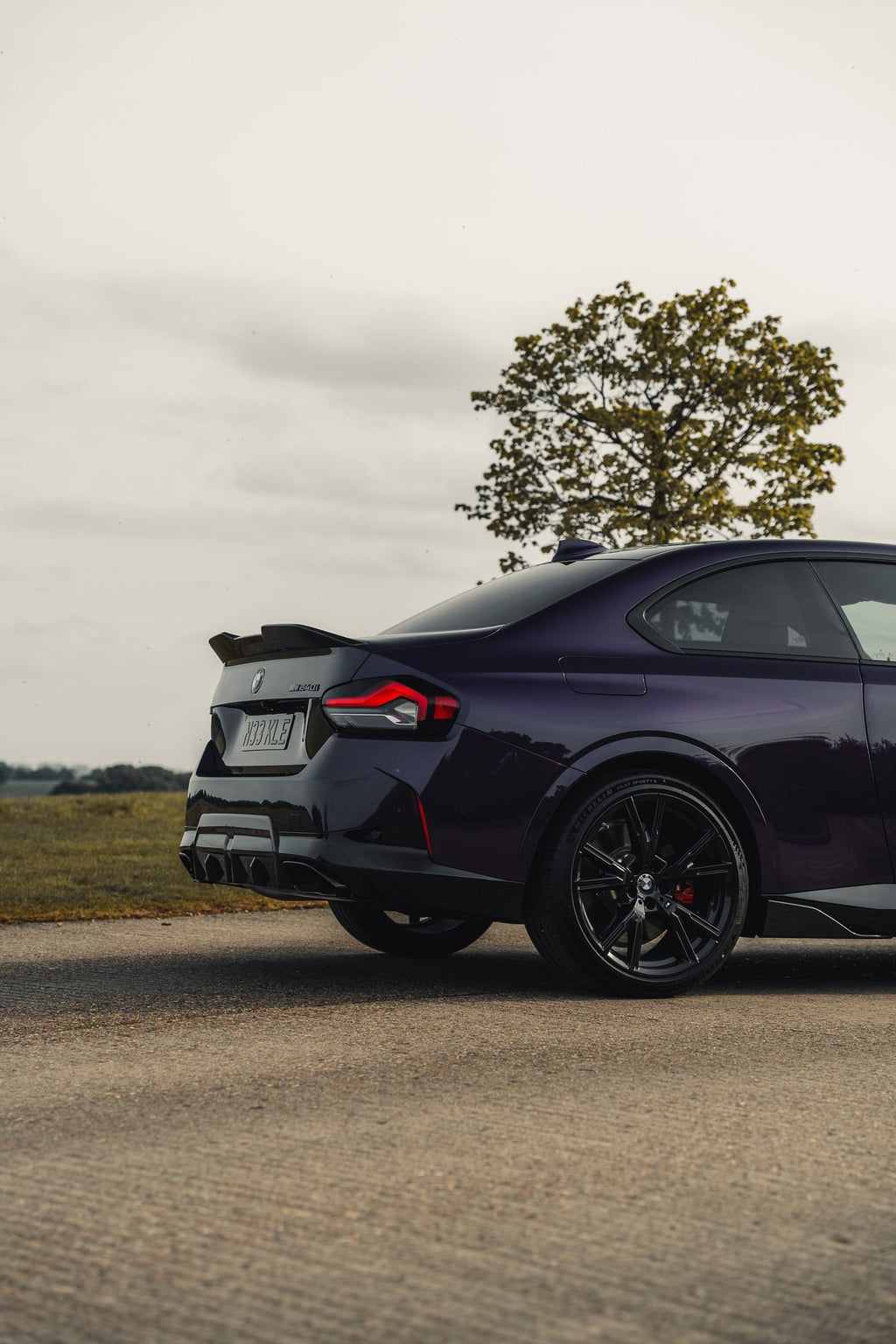 BMW M2 G87, 2 Series & M240i G42 Pre-preg Carbon Fibre Rear Spoiler by FORM (2021+) - AUTOID® - Rear Spoilers - FORM Industries