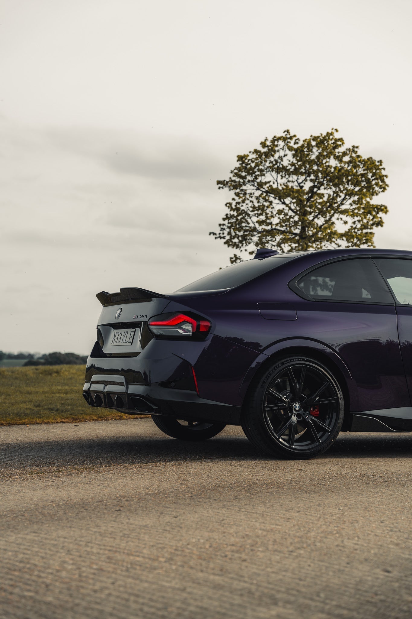 BMW M2 G87, 2 Series & M240i G42 Pre-preg Carbon Fibre Rear Spoiler by FORM (2021+) - AUTOID® - Rear Spoilers - FORM Industries