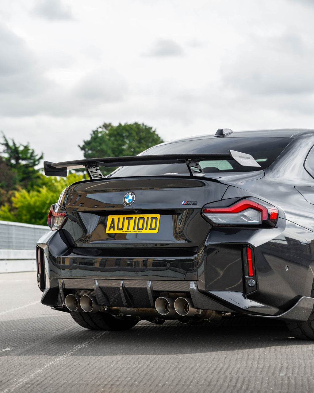 BMW M2 G87, 2 Series & M240i G42 TR87 Pre-Preg Carbon Fibre Rear Wing by TREVORA (2022+) - AUTOID® - Rear Wings - TREVORA