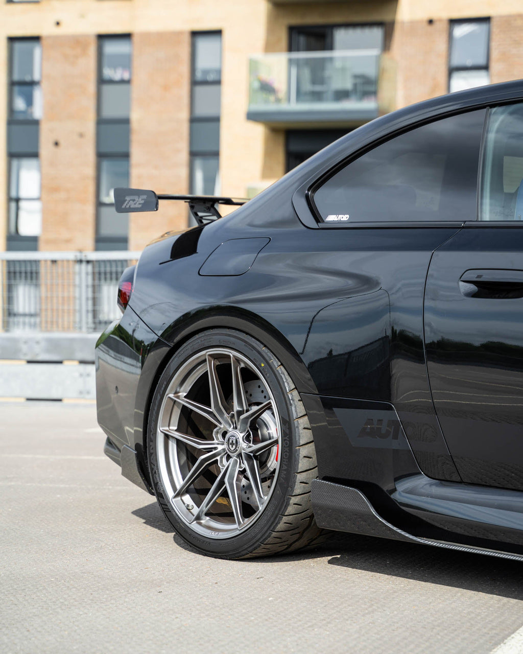 BMW M2 G87, 2 Series & M240i G42 TR87 Pre-Preg Carbon Fibre Rear Wing by TREVORA (2022+) - AUTOID® - Rear Wings - TREVORA