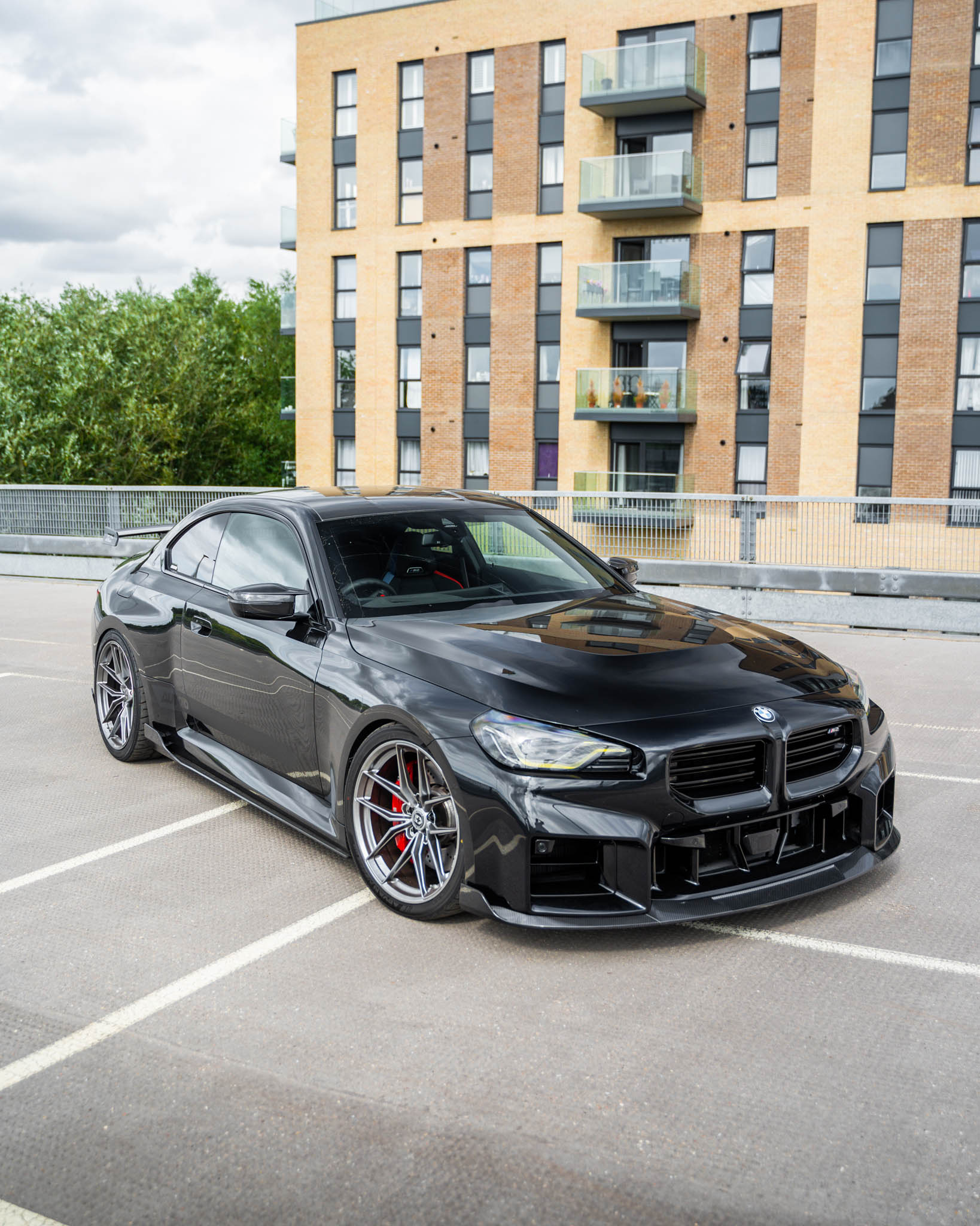 BMW M2 G87, 2 Series & M240i G42 TR87 Pre-Preg Carbon Fibre Rear Wing by TREVORA (2022+) - AUTOID® - Rear Wings - TREVORA