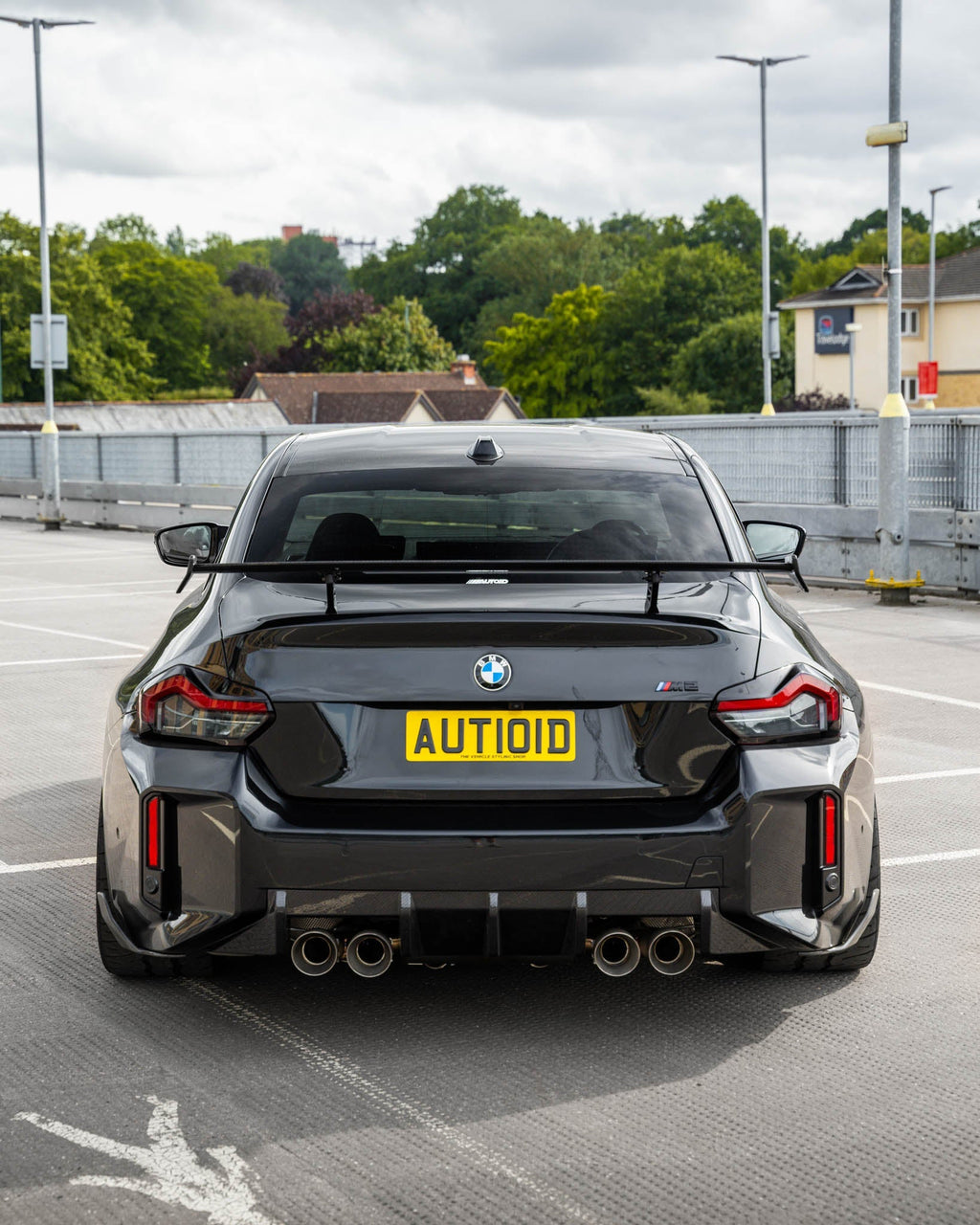 BMW M2 G87, 2 Series & M240i G42 TR87 Pre-Preg Carbon Fibre Rear Wing by TREVORA (2022+) - AUTOID® - Rear Wings - TREVORA