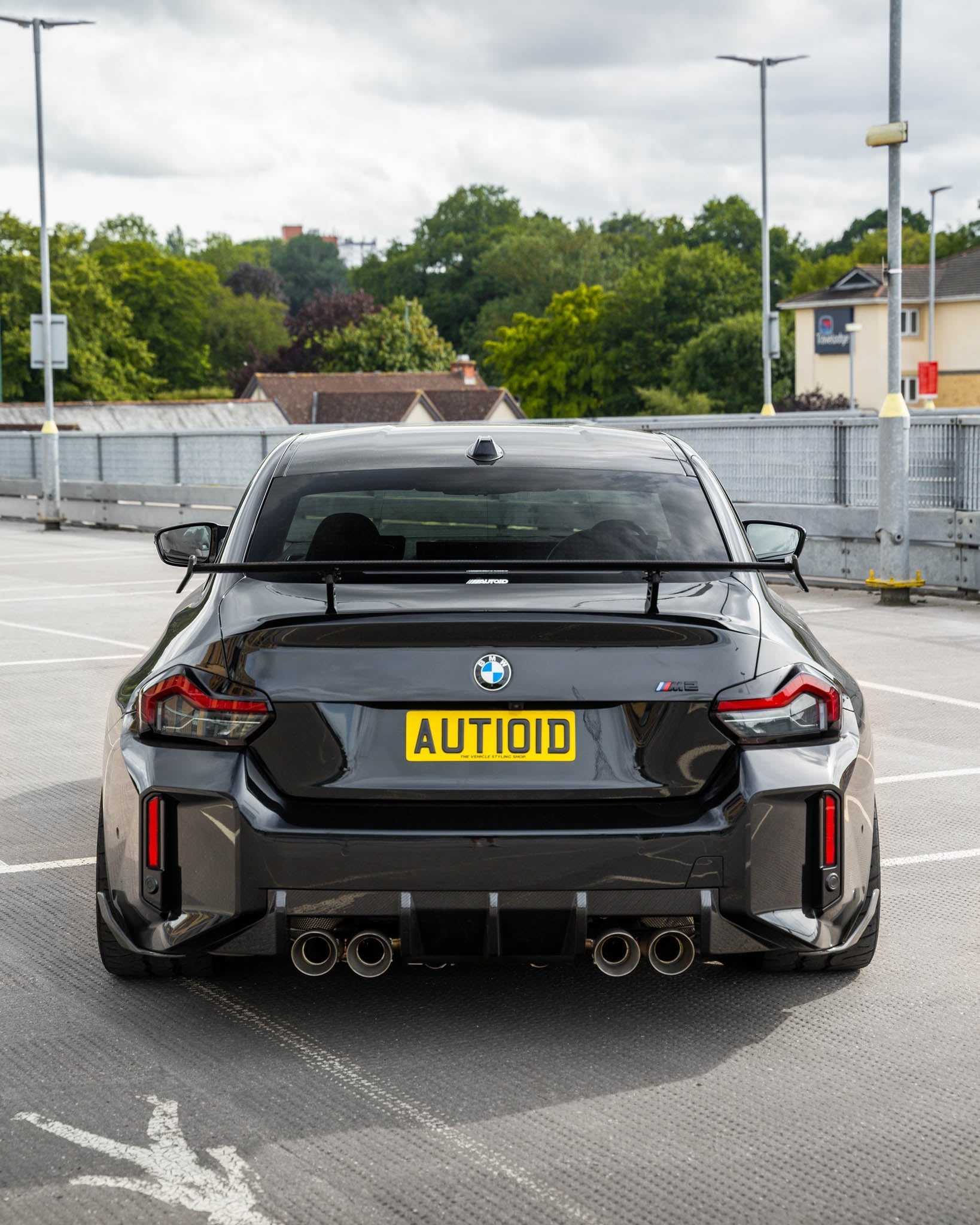 BMW M2 G87, 2 Series & M240i G42 TR87 Pre-Preg Carbon Fibre Rear Wing by TREVORA (2022+) - AUTOID® - Rear Wings - TREVORA