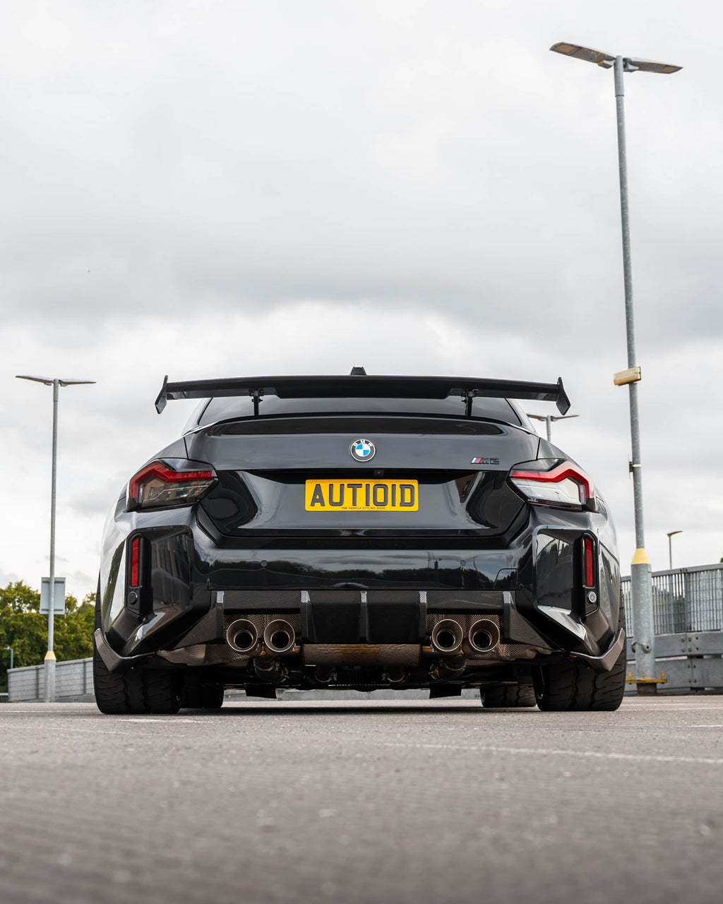 BMW M2 G87, 2 Series & M240i G42 TR87 Pre-Preg Carbon Fibre Rear Wing by TREVORA (2022+) - AUTOID® - Rear Wings - TREVORA