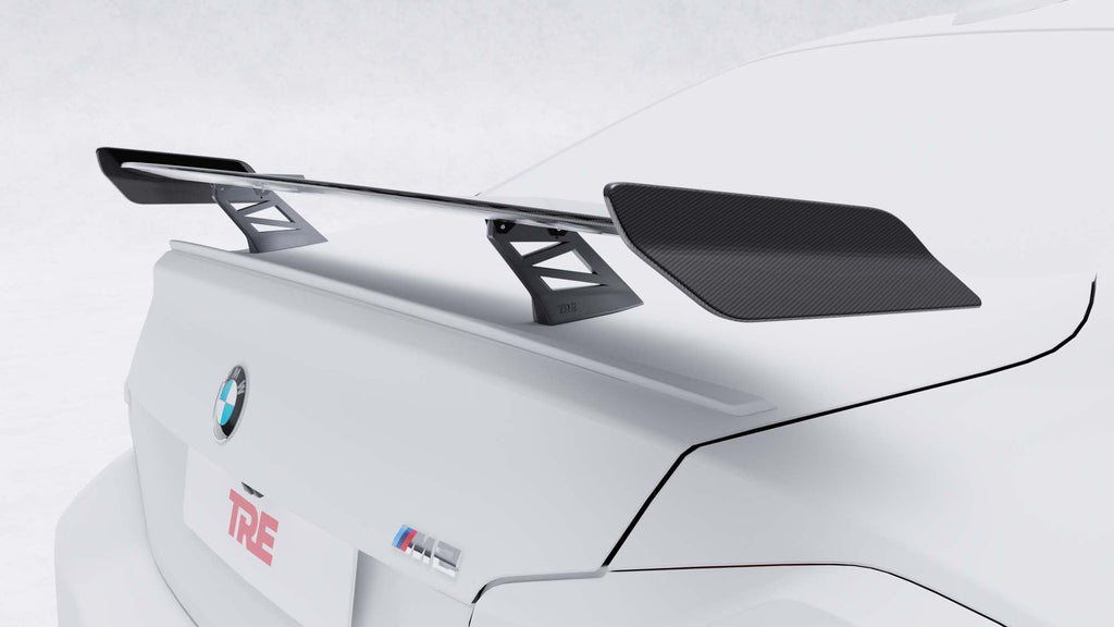 BMW M2 G87, 2 Series & M240i G42 TR87 Pre-Preg Carbon Fibre Rear Wing by TREVORA (2022+) - AUTOID® - Rear Wings - TREVORA