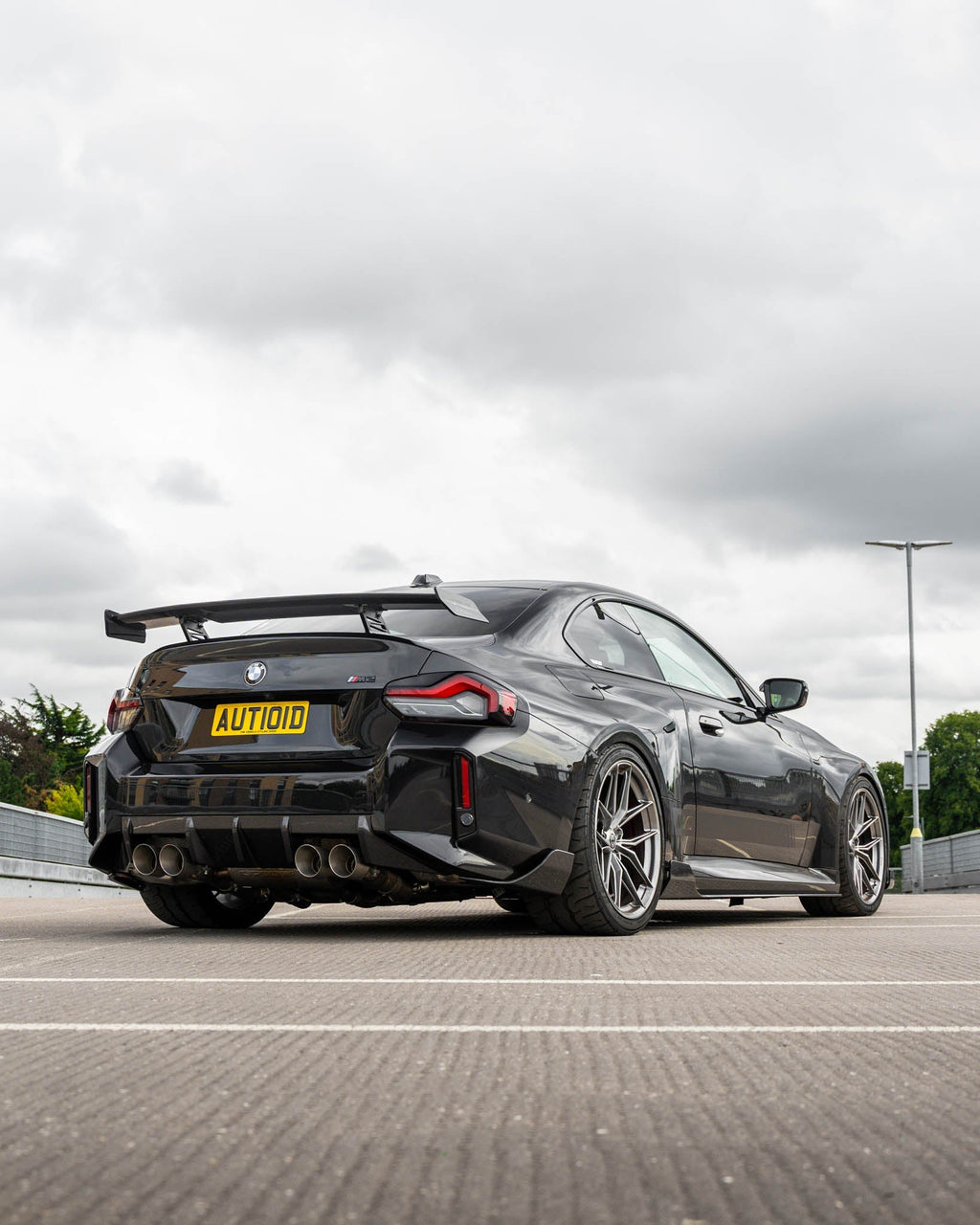 BMW M2 G87, 2 Series & M240i G42 TR87 Pre-Preg Carbon Fibre Rear Wing by TREVORA (2022+) - AUTOID® - Rear Wings - TREVORA
