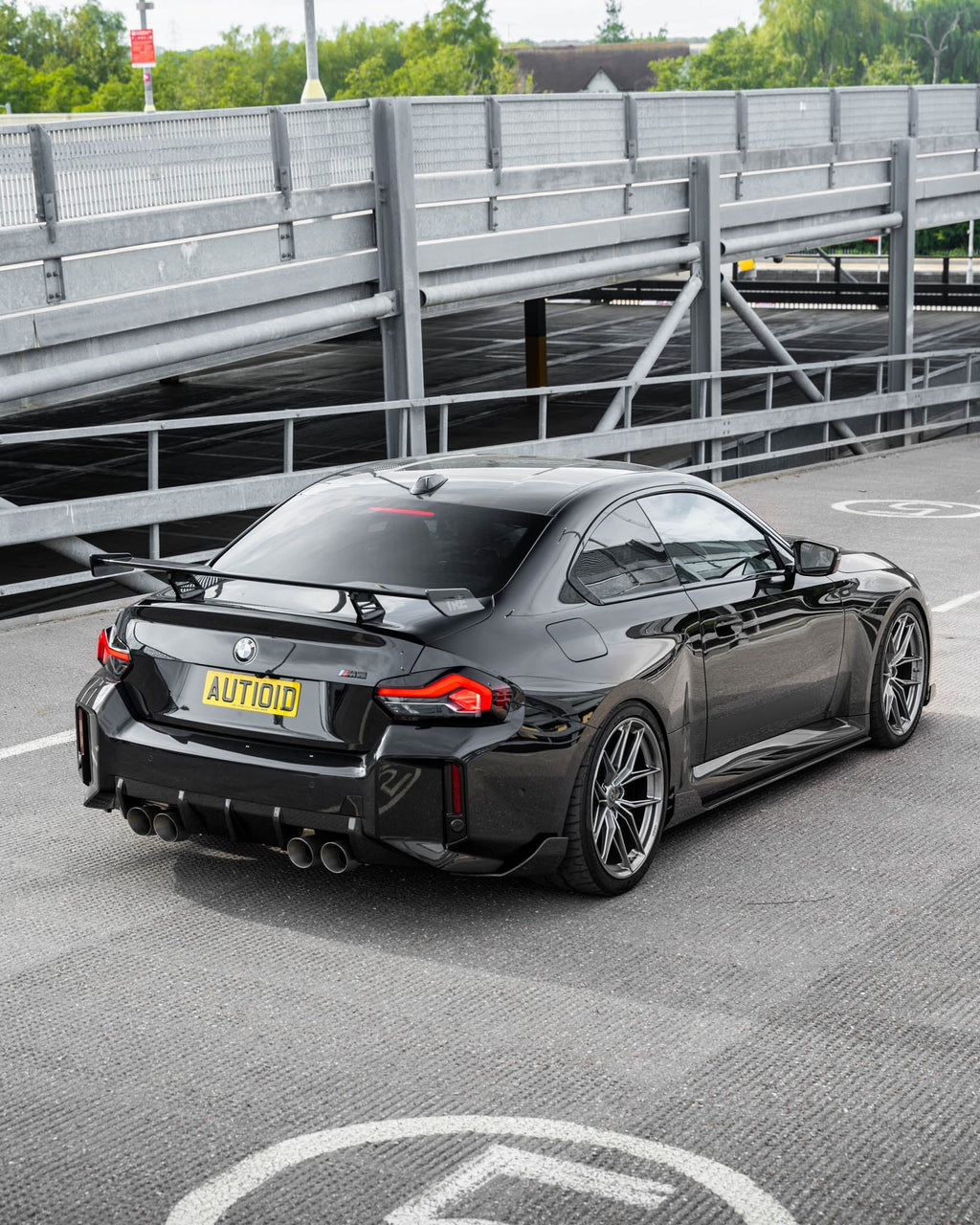 BMW M2 G87, 2 Series & M240i G42 TR87 Pre-Preg Carbon Fibre Rear Wing by TREVORA (2022+) - AUTOID® - Rear Wings - TREVORA