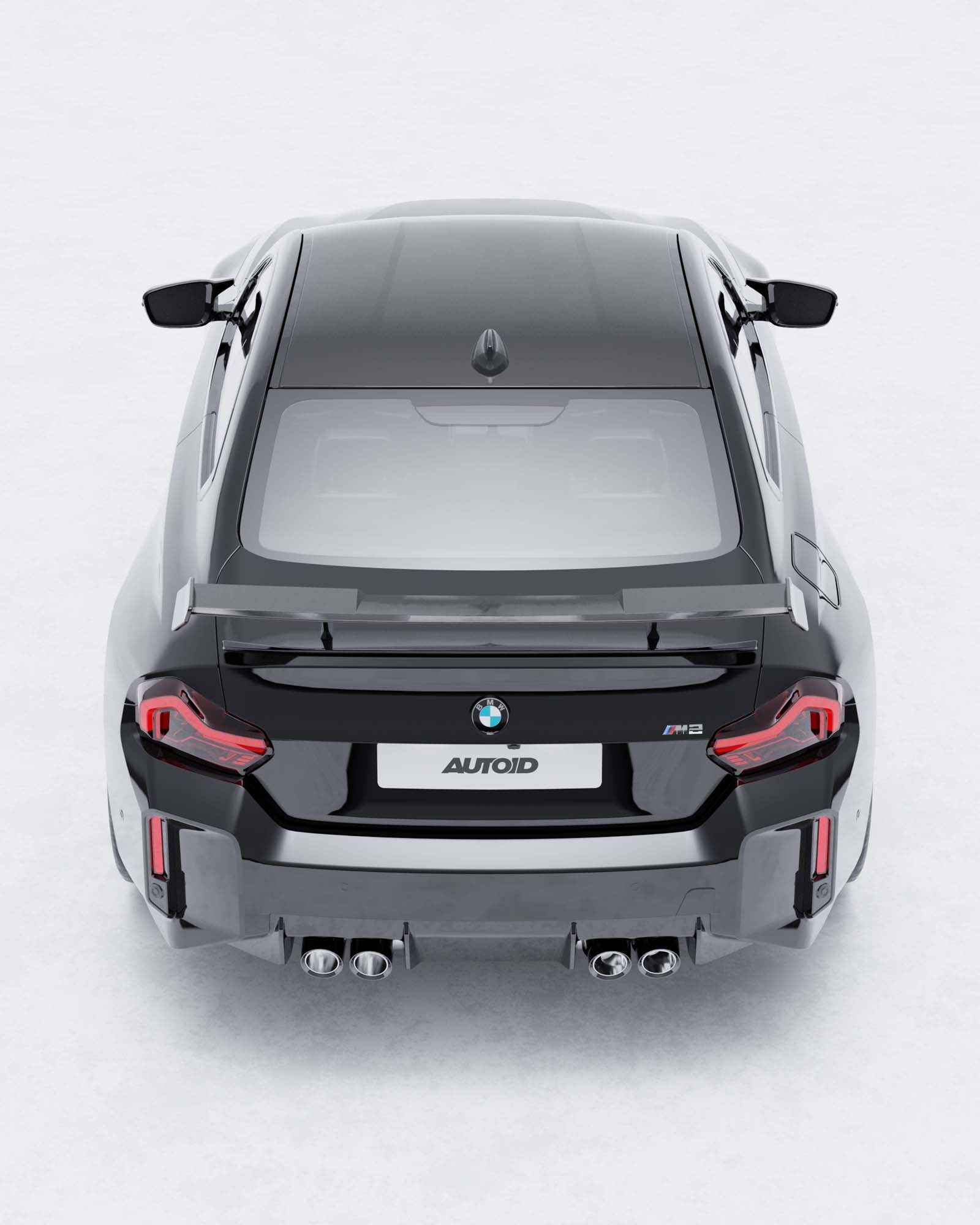 BMW M2 G87, 2 Series & M240i G42 TR87 Pre-Preg Carbon Fibre Rear Wing by TREVORA (2022+) - AUTOID® - Rear Wings - TREVORA