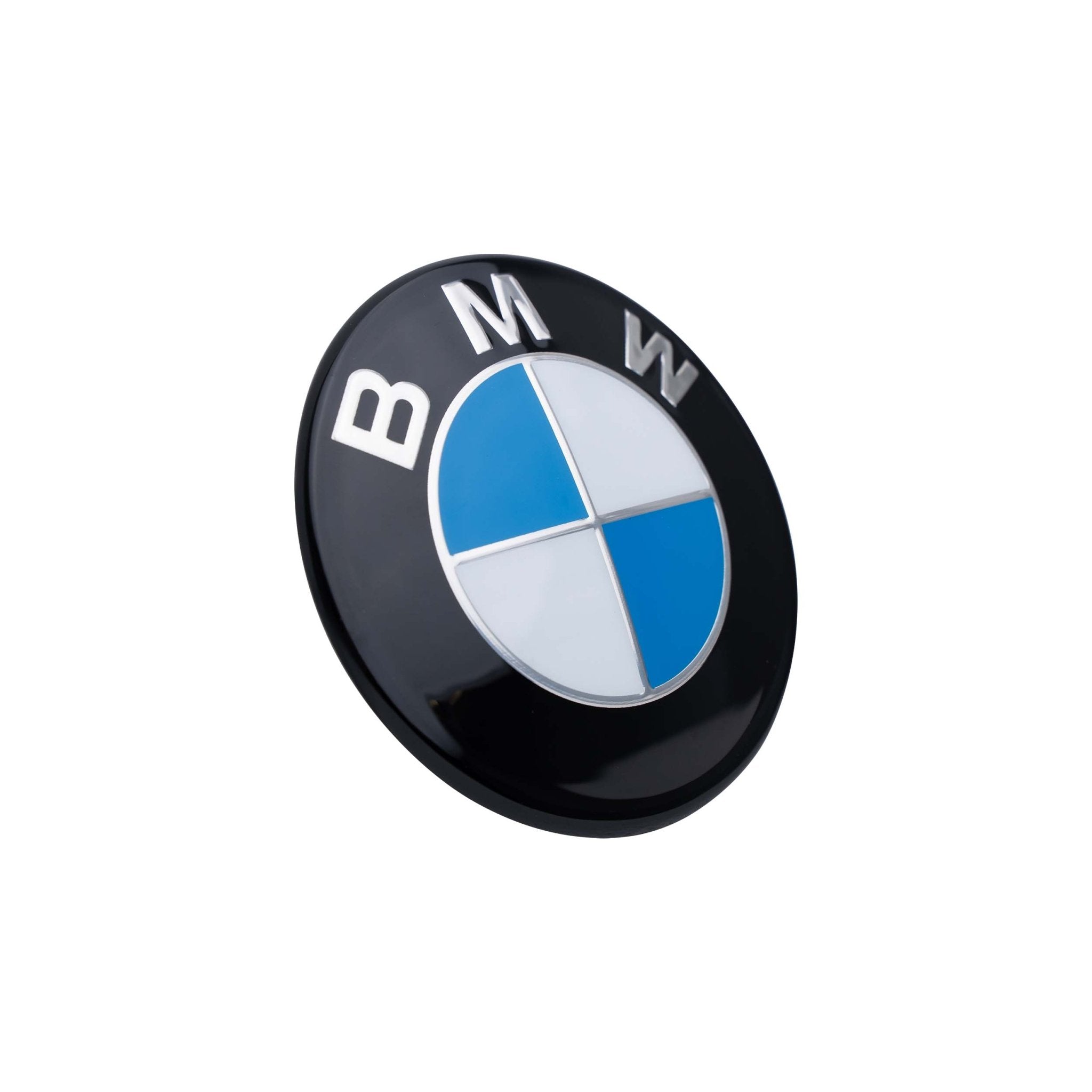 BMW M2 G87 Black Painted Genuine BMW Front & Rear Badge Emblems (2023+) - AUTOID - Model Badges - Essentials