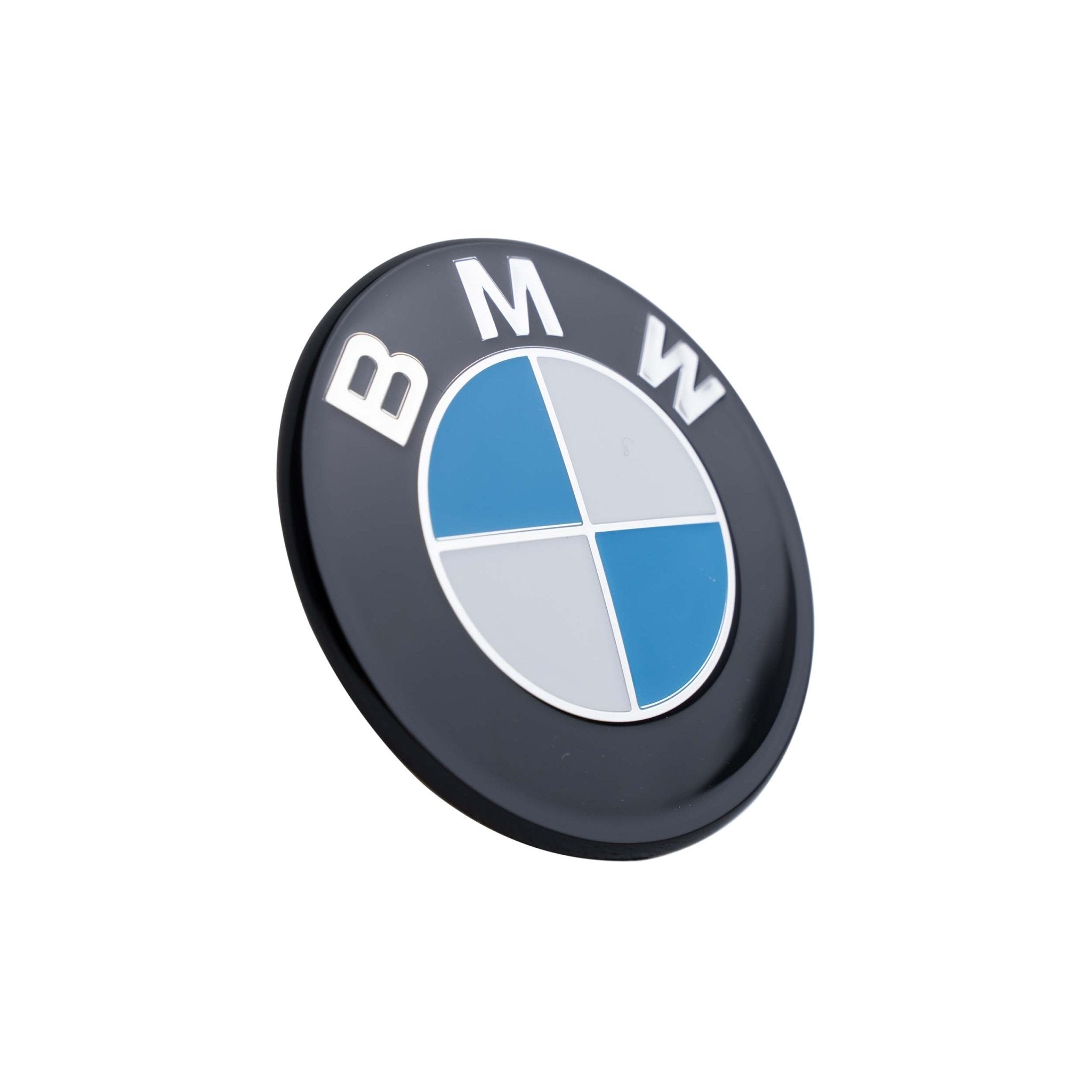 BMW M2 G87 Black Painted Genuine BMW Front & Rear Badge Emblems (2023+) - AUTOID - Model Badges - Essentials