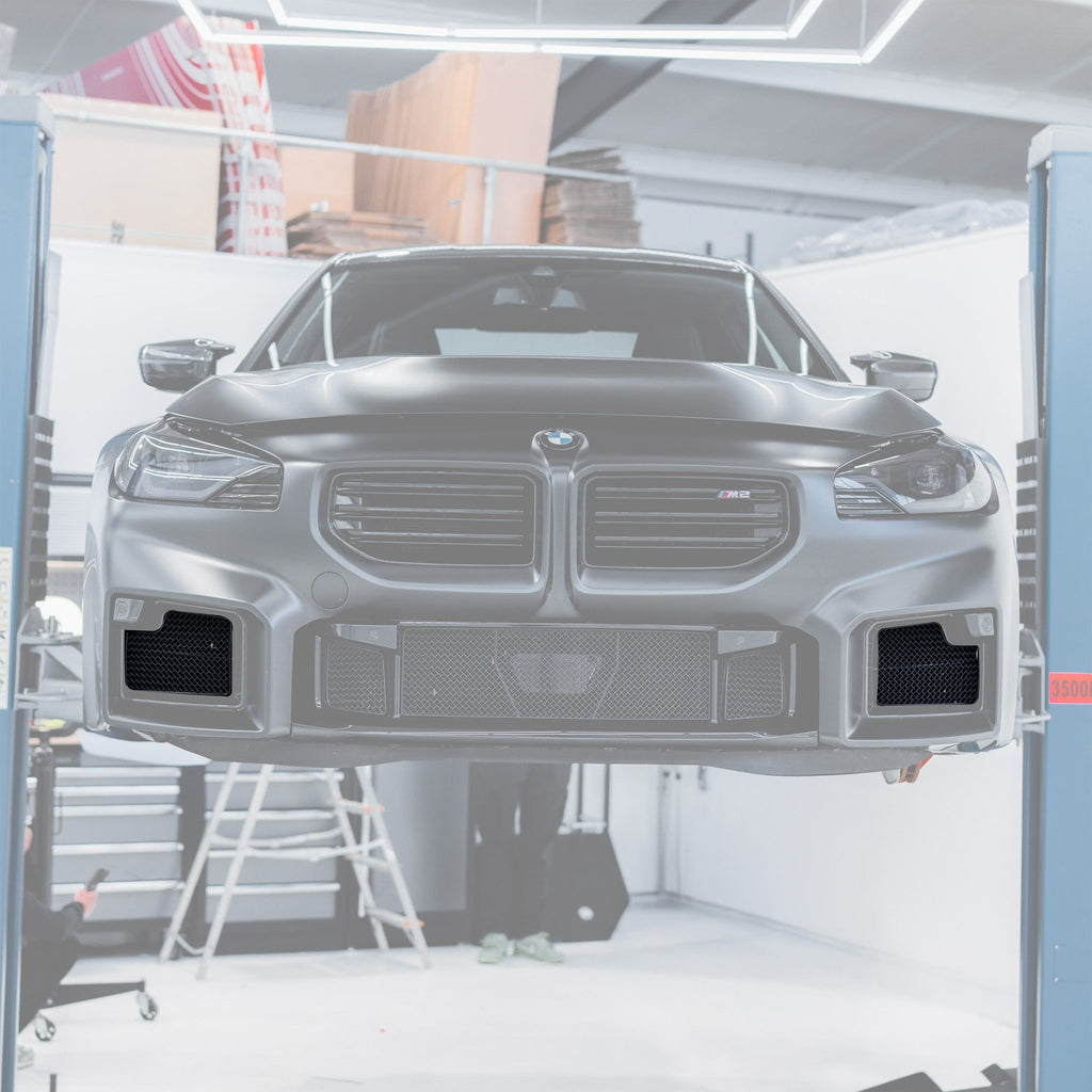 BMW M2 G87 Black Side Grille Inlets Metal Mesh Protector Kit (2023+) - AUTOID - Front Grille - Zunsport