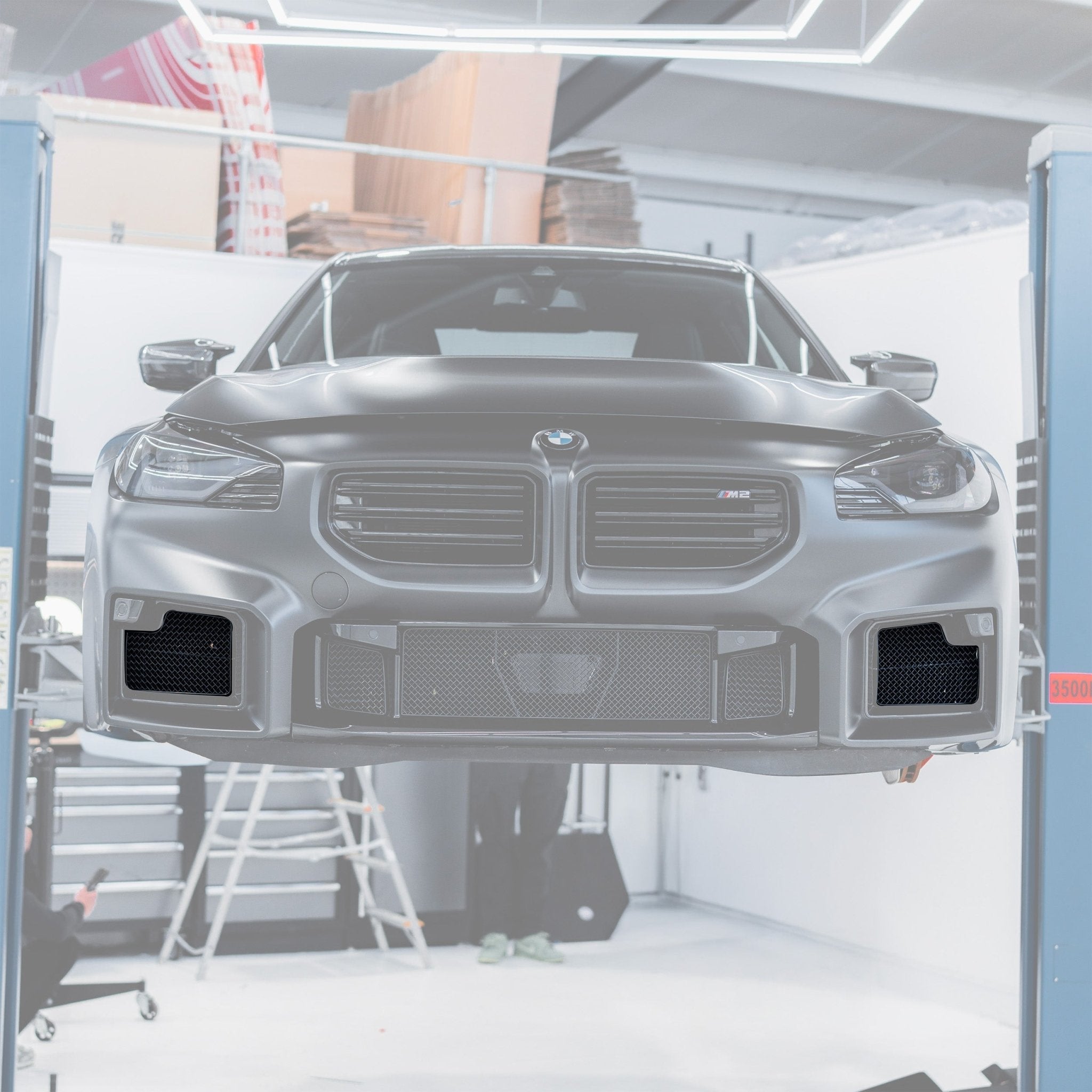 BMW M2 G87 Black Side Grille Inlets Metal Mesh Protector Kit by Zunsport (2023+) - AUTOID® - Front Grille - Zunsport