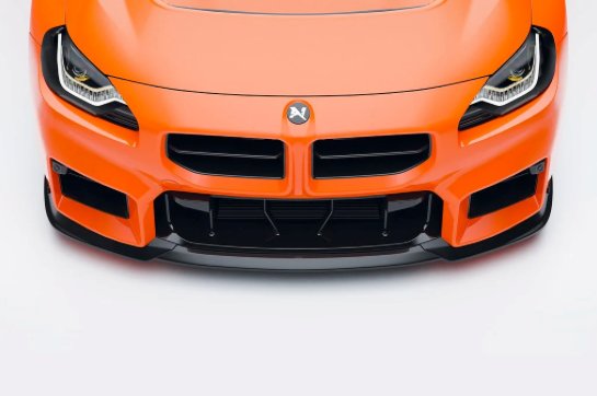 BMW M2 G87 Carbon Fibre Clubsport Front Splitter by Alpha - N (2023+) - AUTOID - Front Lips & Splitters - Alpha - N