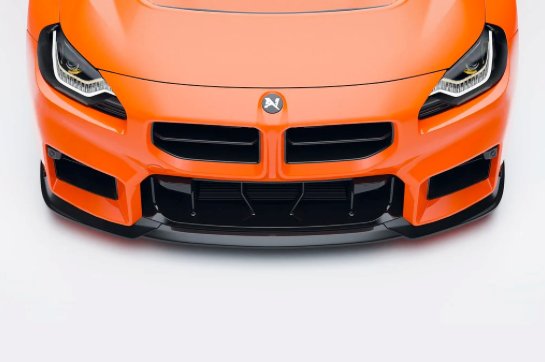 BMW M2 G87 Carbon Fibre Clubsport Front Splitter by Alpha - N (2023+) - AUTOID - Front Lips & Splitters - Alpha - N