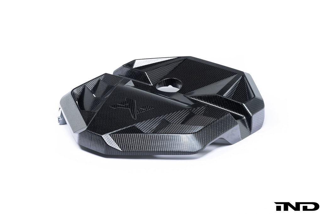 BMW M2 G87 Carbon Fibre Engine Cover by Alpha-N (2023+) - AUTOID® - Vehicle Dress Up Caps & Covers - Alpha-N