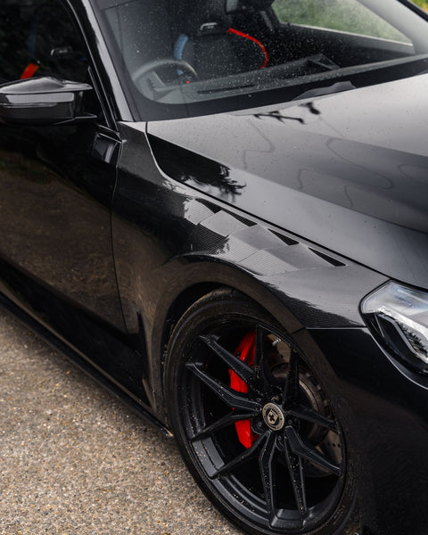 BMW M2 G87 Carbon Fibre Front Fender Wings by AE Design (2023+) - AUTOID® - Replacement Fenders - AE Design
