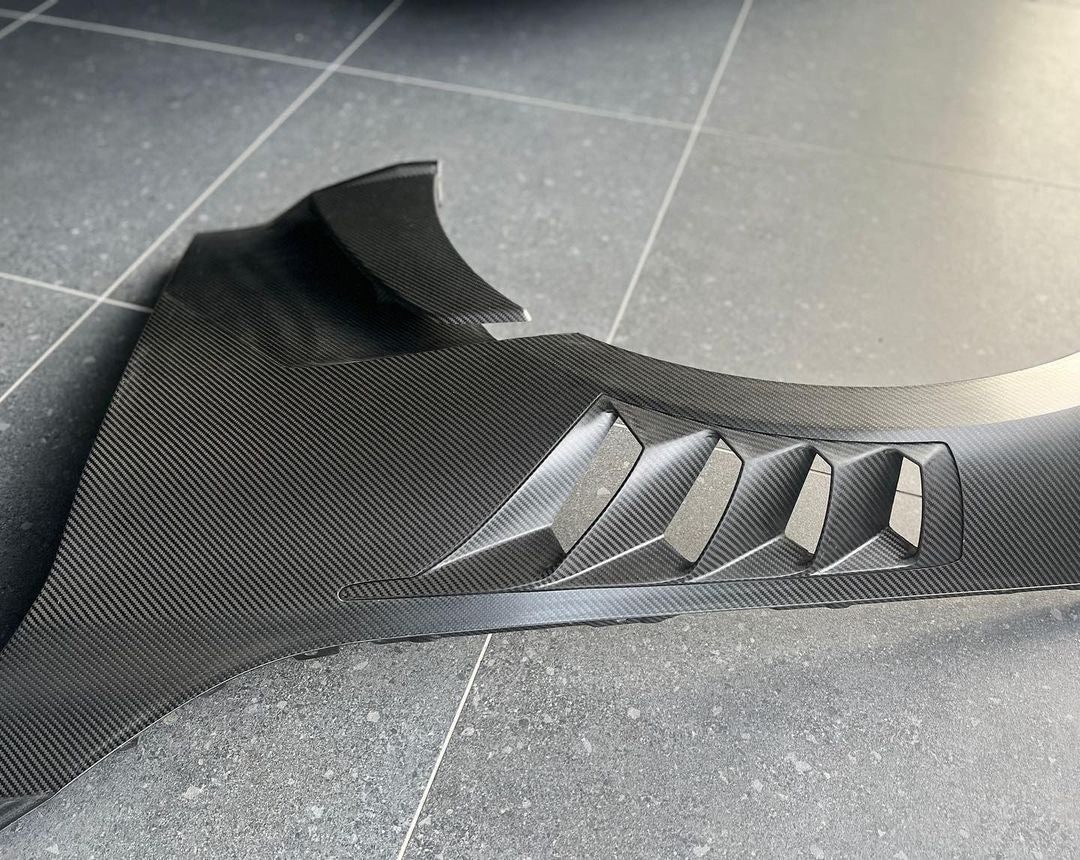 BMW M2 G87 Carbon Fibre Front Fender Wings by Alpha - N (2023+) - AUTOID - Replacement Fenders - Alpha - N