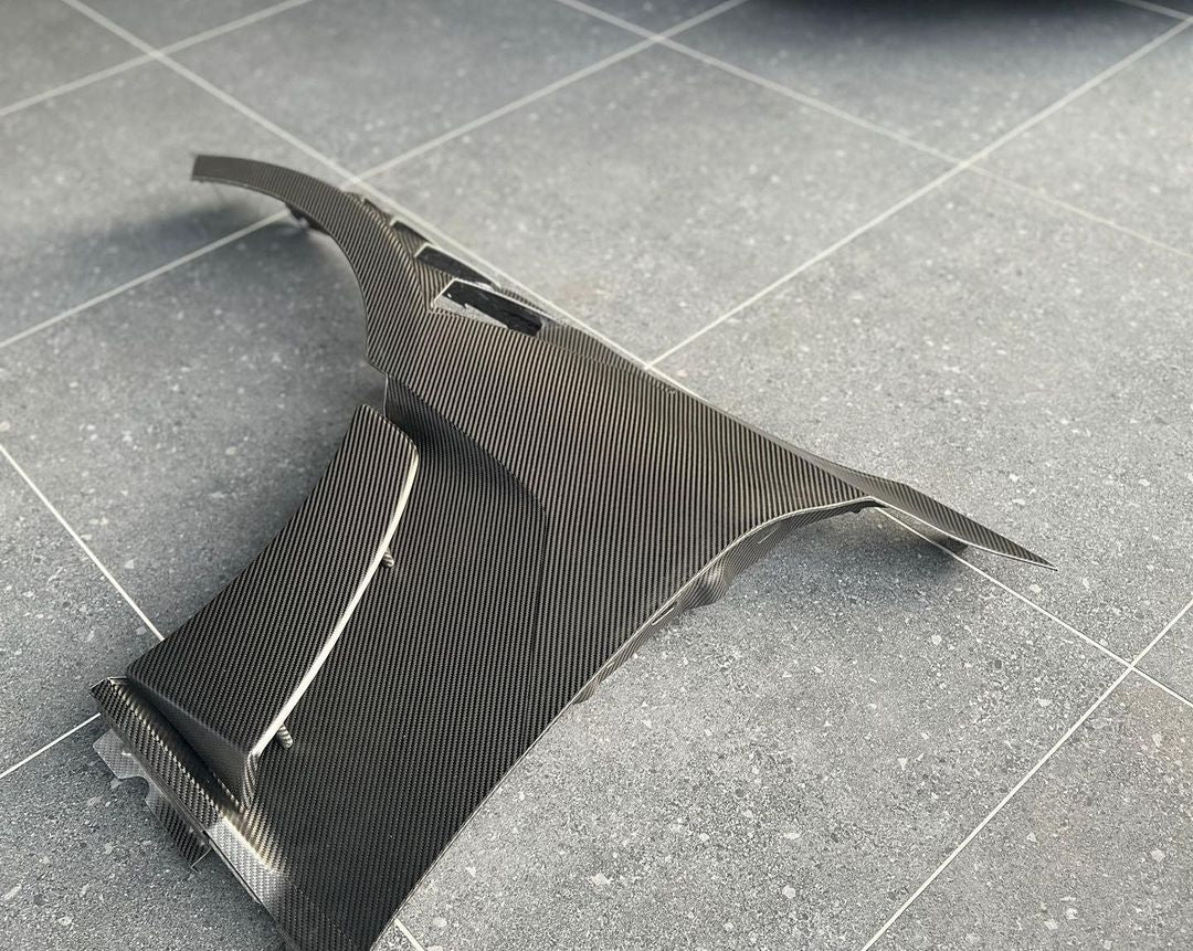 BMW M2 G87 Carbon Fibre Front Fender Wings by Alpha - N (2023+) - AUTOID - Replacement Fenders - Alpha - N