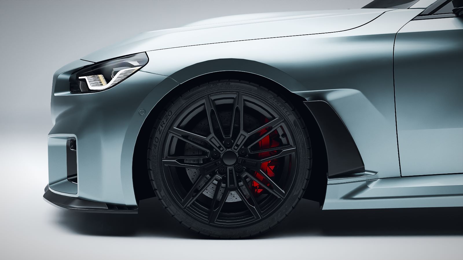 BMW M2 G87 Carbon Fibre Front Fender Wings by Alpha-N (2023+) - AUTOID® - Replacement Fenders - Alpha-N