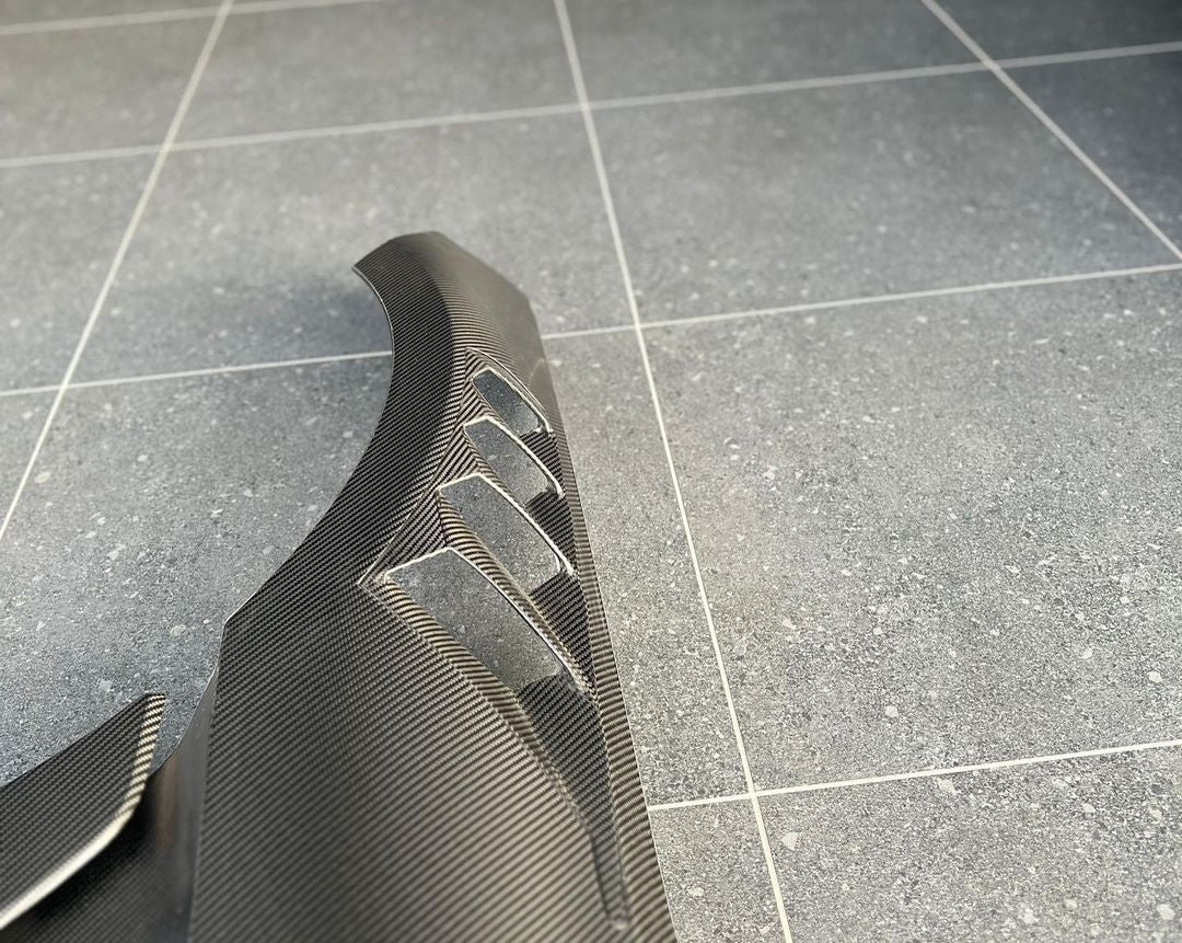 BMW M2 G87 Carbon Fibre Front Fender Wings by Alpha-N (2023+) - AUTOID® - Replacement Fenders - Alpha-N