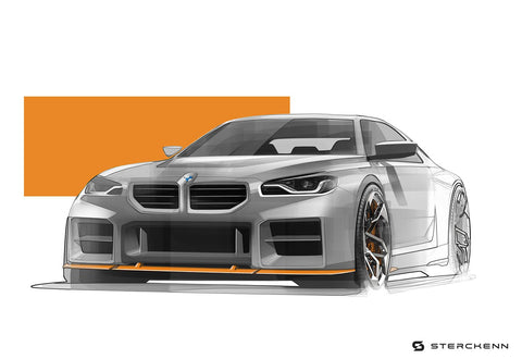BMW M2 G87 Carbon Fibre Front Lip by Sterckenn (2023+) - AUTOID® - Front Lips & Splitters - Sterckenn