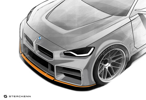 BMW M2 G87 Carbon Fibre Front Lip by Sterckenn (2023+) - AUTOID® - Front Lips & Splitters - Sterckenn