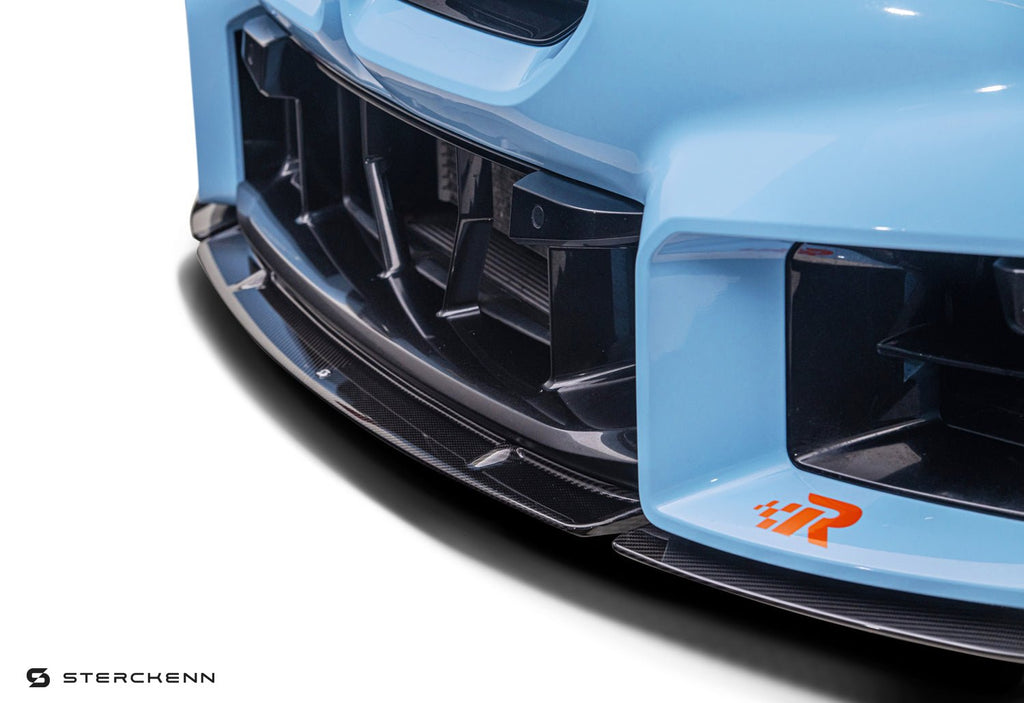 BMW M2 G87 Carbon Fibre Front Lip by Sterckenn (2023+) - AUTOID® - Front Lips & Splitters - Sterckenn