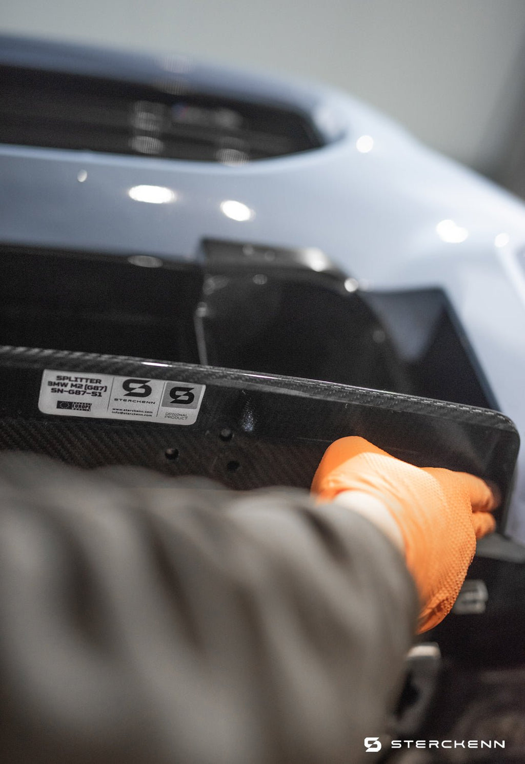 BMW M2 G87 Carbon Fibre Front Lip by Sterckenn (2023+) - AUTOID® - Front Lips & Splitters - Sterckenn