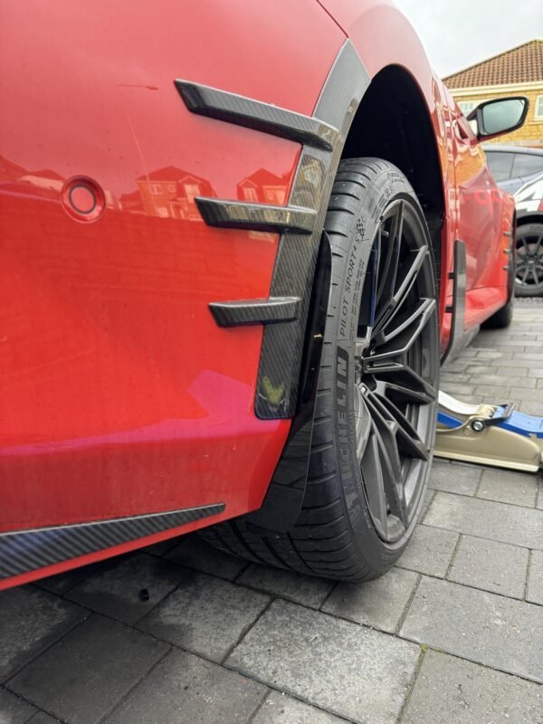 BMW M2 G87 Carbon Fibre Front & Rear Arch Guard Set by AP (2023+) - AUTOID® - Arch Guards & Flaps - Automotive Passion