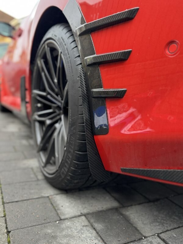 BMW M2 G87 Carbon Fibre Front & Rear Arch Guard Set by AP (2023+) - AUTOID® - Arch Guards & Flaps - Automotive Passion