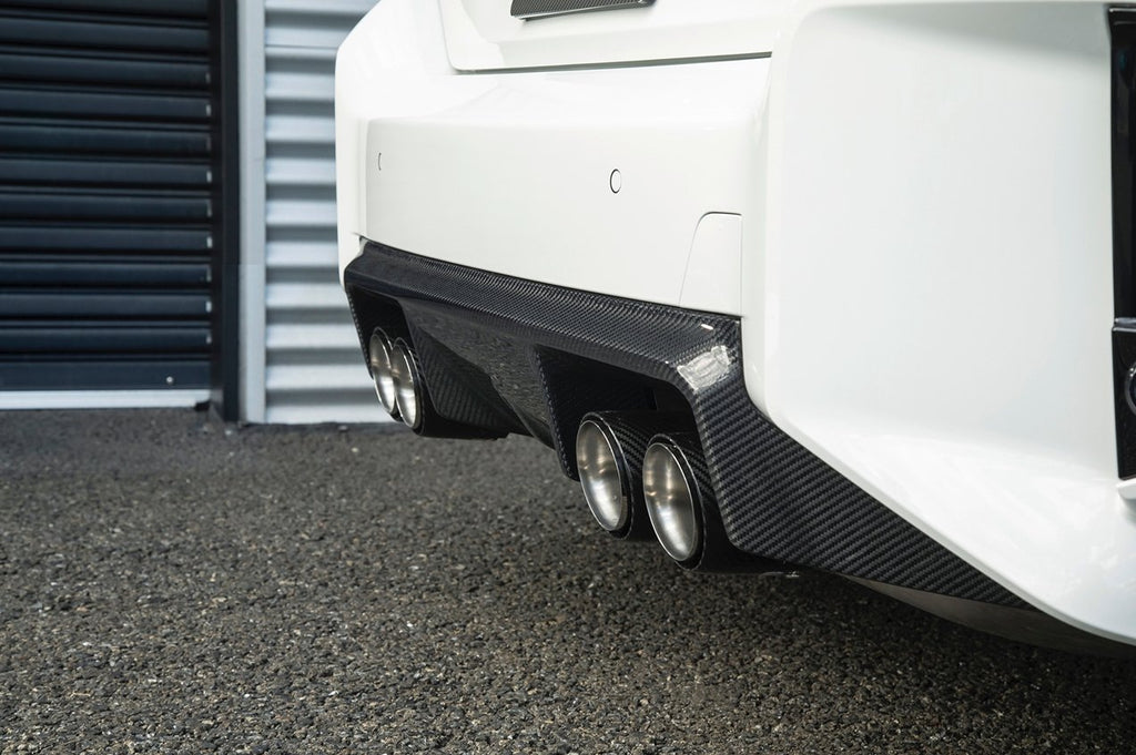 BMW M2 G87 Carbon Fibre Rear Diffuser by 3D Design (2023+) - AUTOID® - Rear Diffusers - 3DDesign