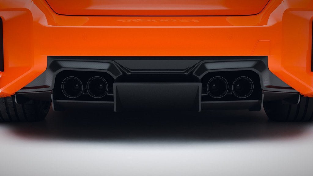 BMW M2 G87 Carbon Fibre Rear Diffuser by Alpha-N (2023+) - AUTOID® - Rear Diffusers - Alpha-N