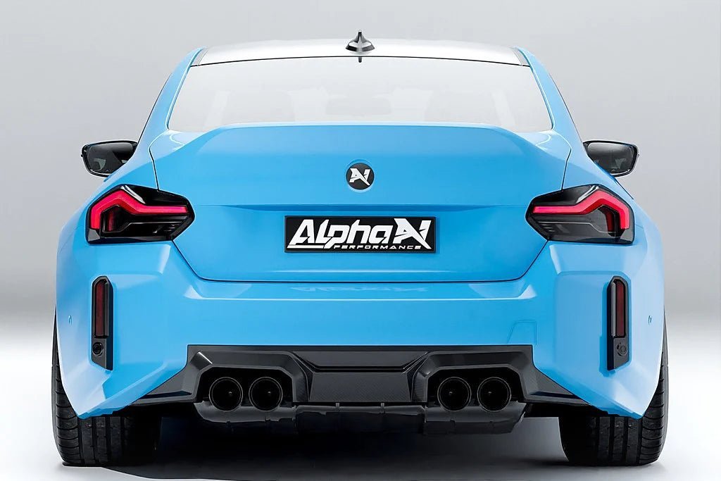 BMW M2 G87 Carbon Fibre Rear Diffuser by Alpha-N (2023+) - AUTOID® - Rear Diffusers - Alpha-N