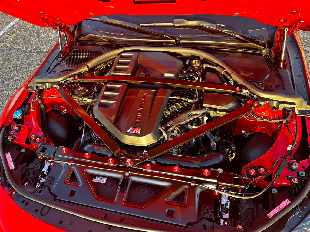 BMW M2 G87 Engine Dress Up Hardware by Downstar (2023+) - AUTOID - Vehicle Dress Up Caps & Covers - Downstar