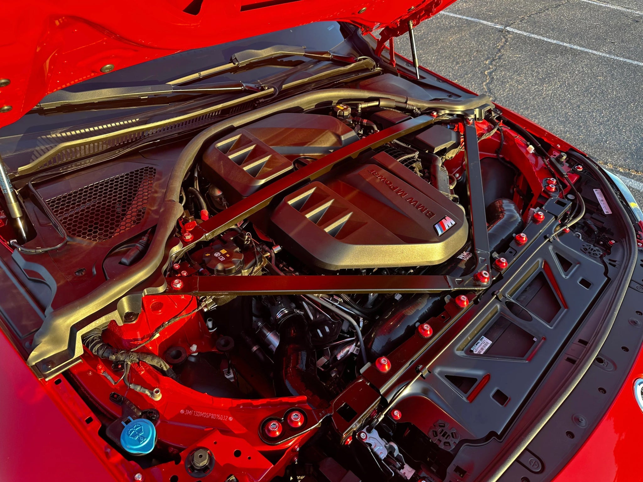 BMW M2 G87 Engine Dress Up Hardware by Downstar (2023+) - AUTOID® - Vehicle Dress Up Caps & Covers - Downstar