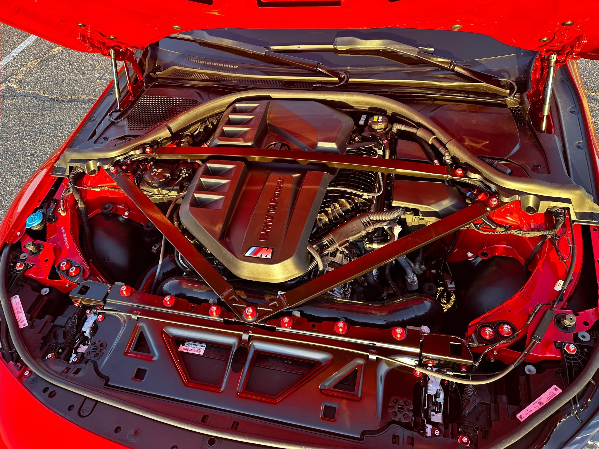 BMW M2 G87 Engine Dress Up Hardware by Downstar (2023+) - AUTOID® - Vehicle Dress Up Caps & Covers - Downstar