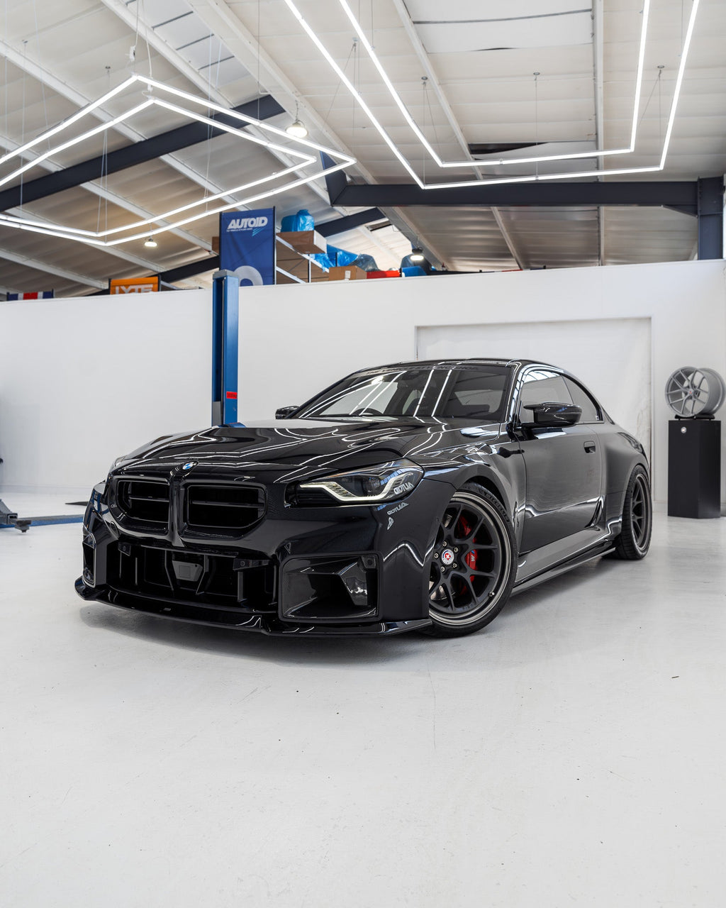 BMW M2 G87 EVO - S Gloss Black Front Grilles by ZAERO (2023+) - AUTOID - Front Grille - Zaero Design