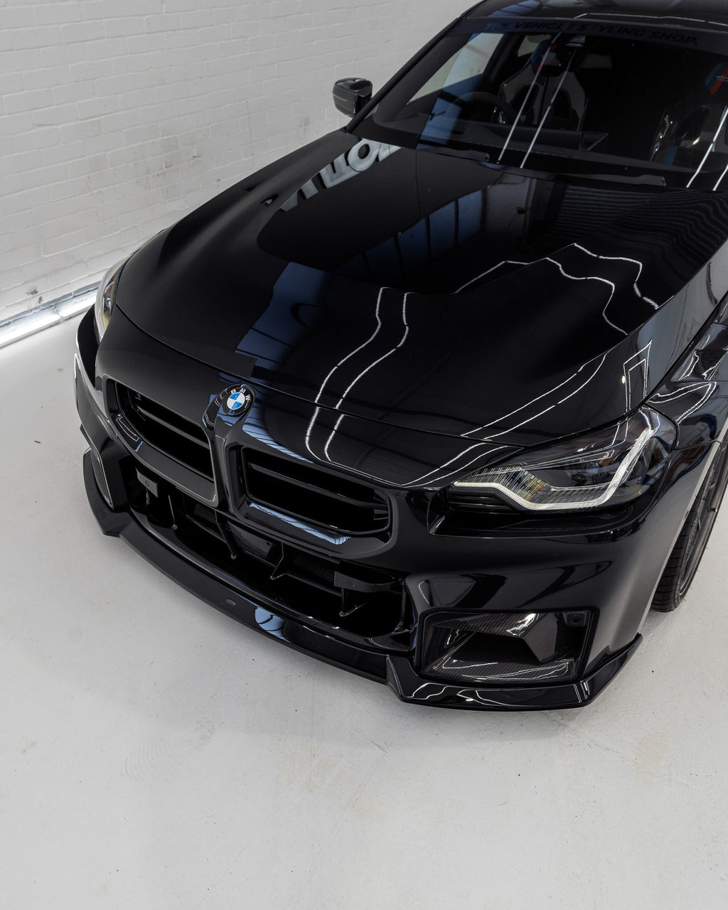 BMW M2 G87 EVO-S Gloss Black Front Grilles by ZAERO (2023+) - AUTOID® - Front Grille - Zaero Design