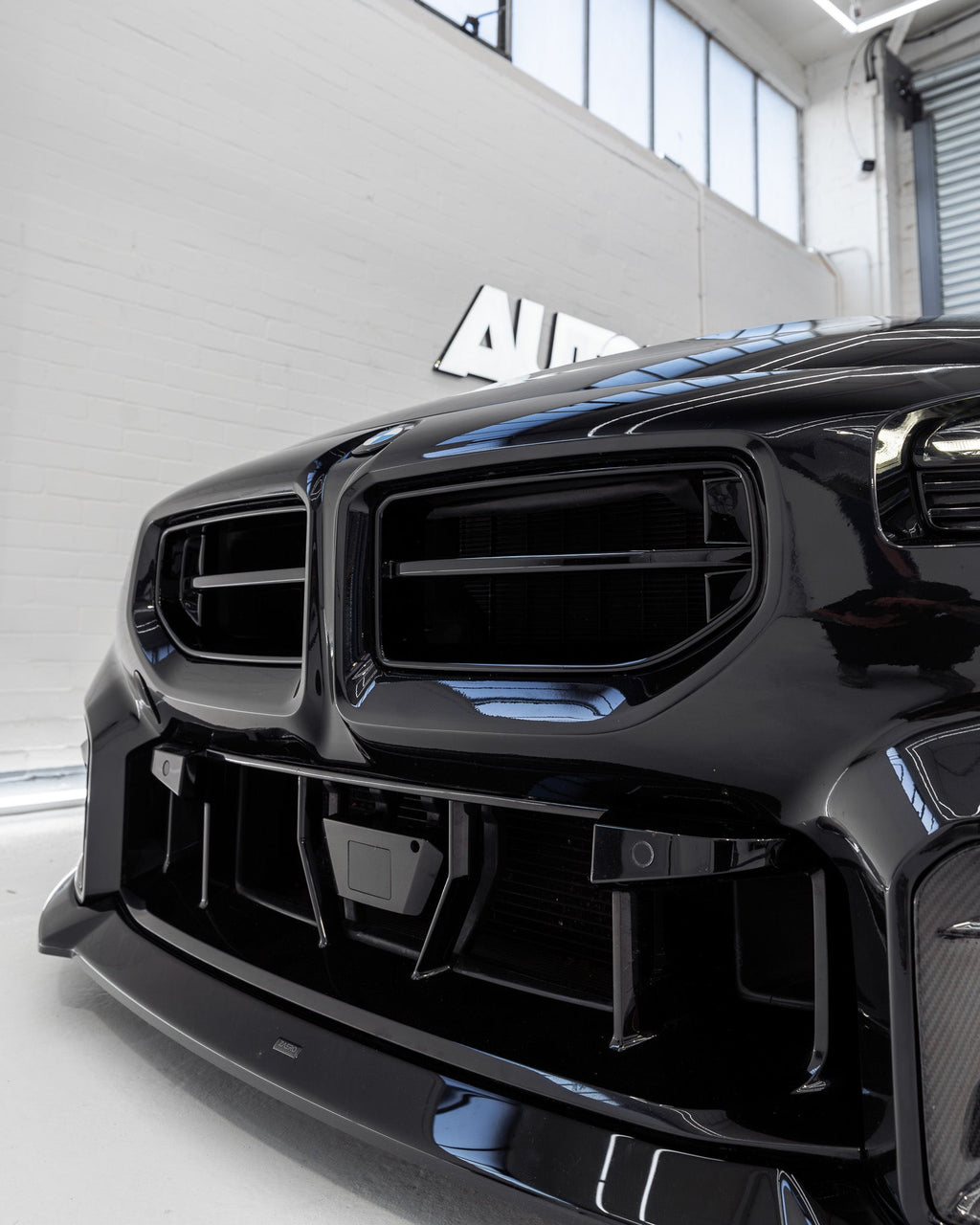 BMW M2 G87 EVO-S Gloss Black Front Grilles by ZAERO (2023+) - AUTOID® - Front Grille - Zaero Design