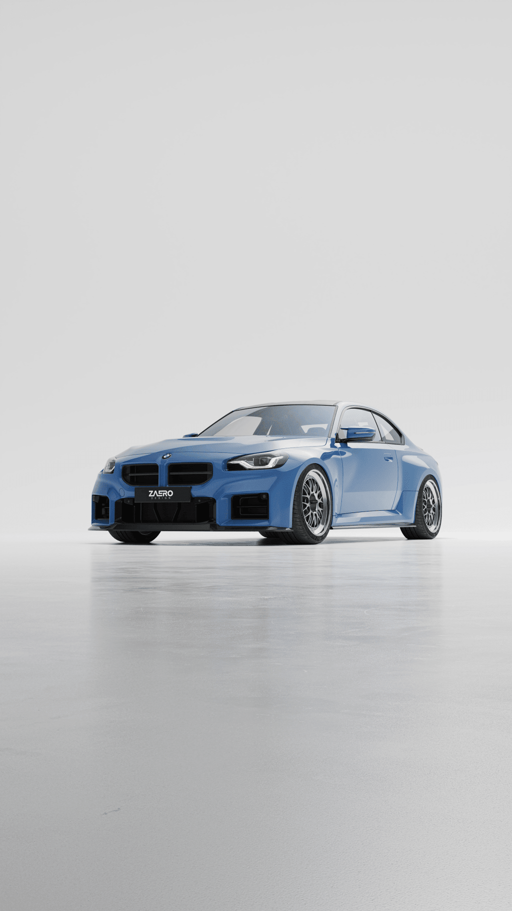 BMW M2 G87 EVO-S Gloss Black Front Lip by ZAERO (2023+) - AUTOID® - Front Lips & Splitters - Zaero Design