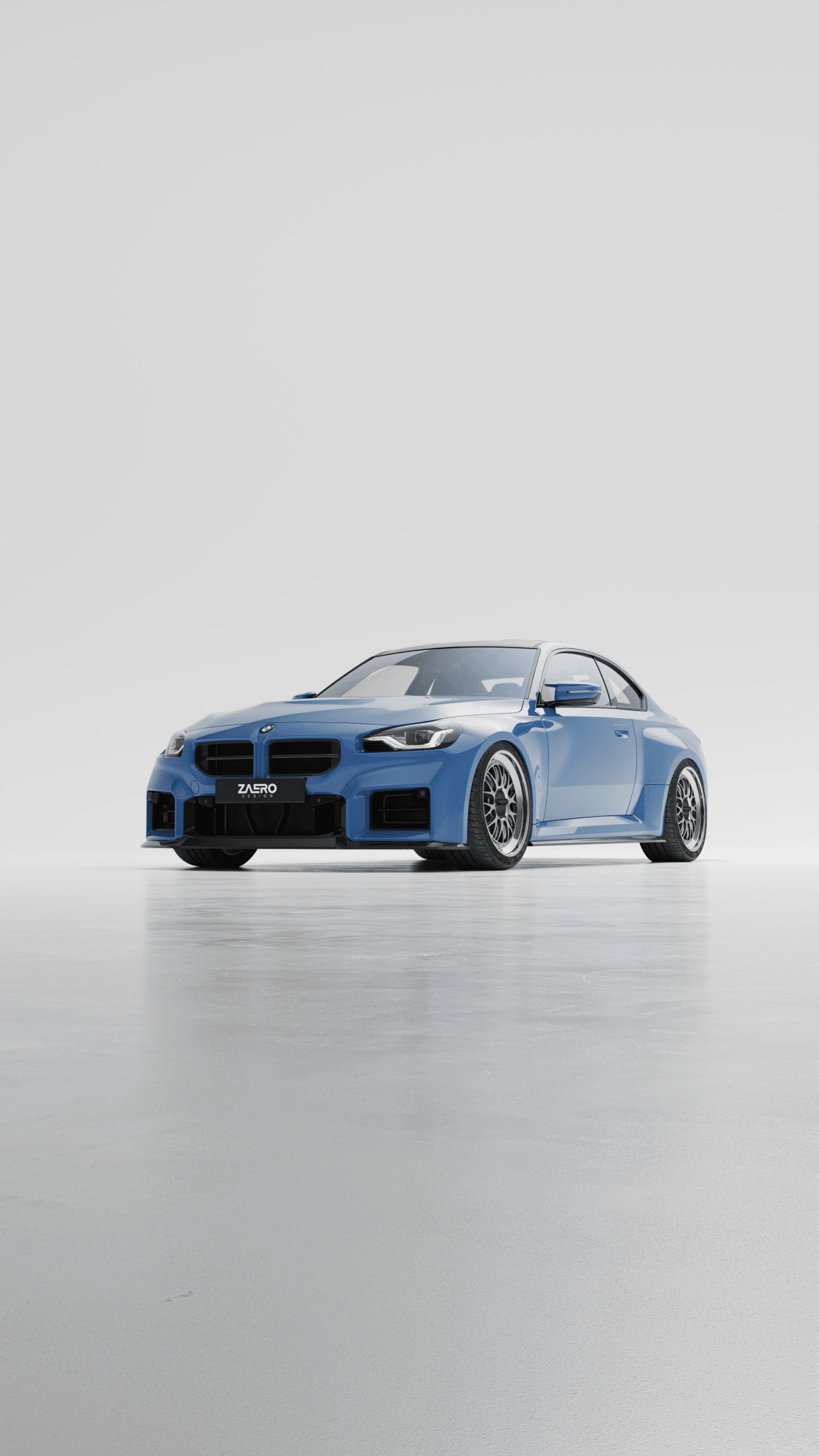 BMW M2 G87 EVO-S Gloss Black Front Lip by ZAERO (2023+) - AUTOID® - Front Lips & Splitters - Zaero Design