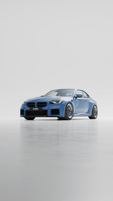BMW M2 G87 EVO-S Gloss Black Front Lip by ZAERO (2023+) - AUTOID® - Front Lips & Splitters - Zaero Design