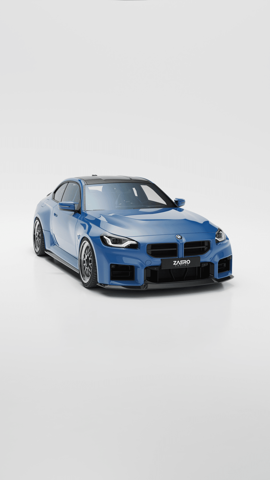BMW M2 G87 EVO-S Gloss Black Front Lip by ZAERO (2023+) - AUTOID® - Front Lips & Splitters - Zaero Design
