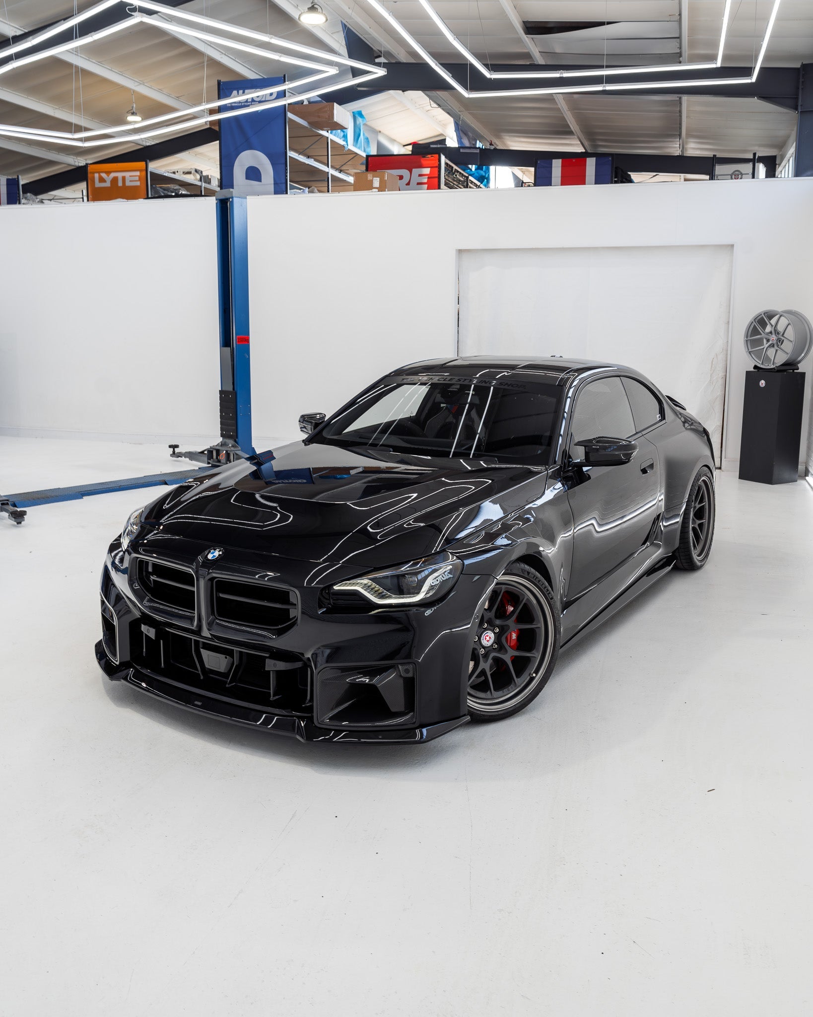 BMW M2 G87 EVO - S Gloss Black Front Lip by ZAERO (2023+) - AUTOID - Front Lips & Splitters - Zaero Design